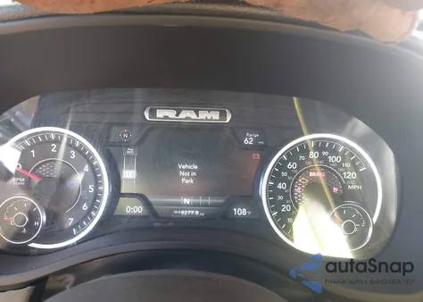 2025 Ram 1500 Warlock 4X4 5'7 Box из США, поврежденный, VIN 1C6SRFGP3SN675200